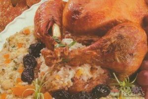 Receitas de Peru Com Arroz Natalino